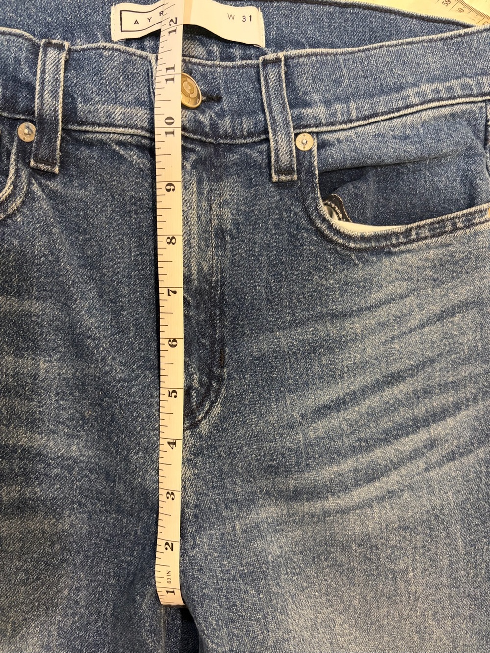 $265 AYR The Secret Sauce Jean NWOT size 31 Wide Leg - Picture 8 of 12